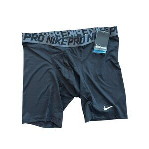 Nike Pro Mens 3XL Compression Shorts Black NWT Training Gym Stay Cool 703084